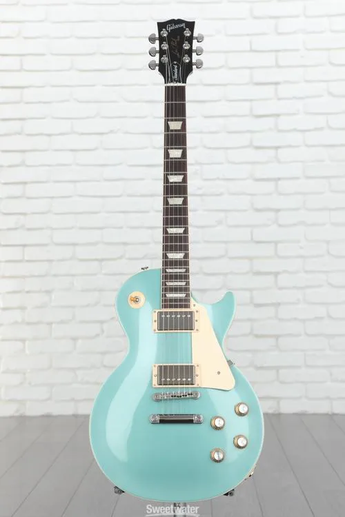  Gibson Les Paul Standard '60s Plain Top Electric Guitar - Inverness Green