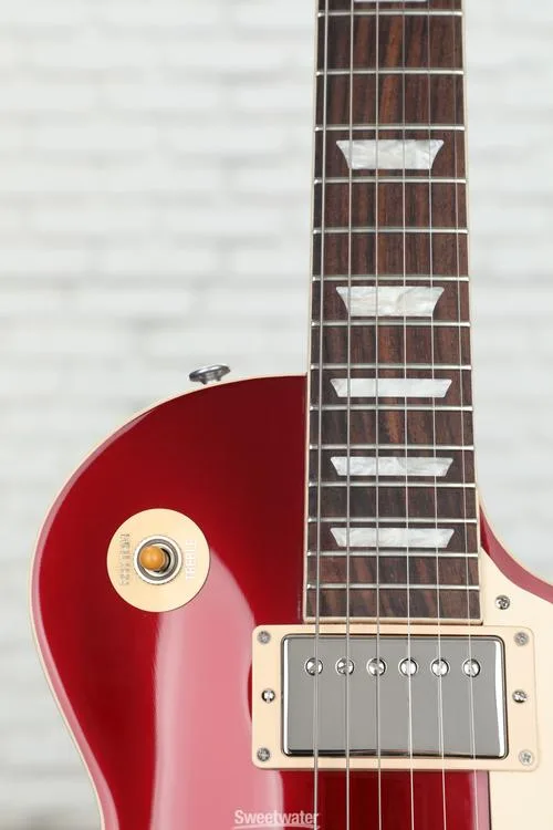  Gibson Les Paul Standard '60s Plain Top Electric Guitar - Sparkling Burgundy Demo