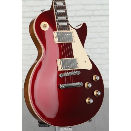  Gibson Les Paul Standard '60s Plain Top Electric Guitar - Sparkling Burgundy Demo