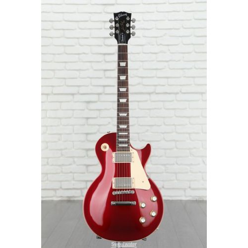  Gibson Les Paul Standard '60s Plain Top Electric Guitar - Sparkling Burgundy Demo