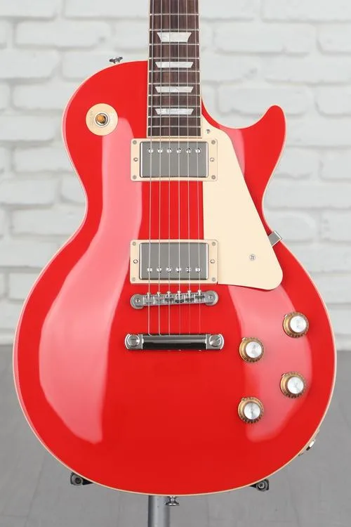Gibson Les Paul Standard '60s Plain Top Electric Guitar - Cardinal Red