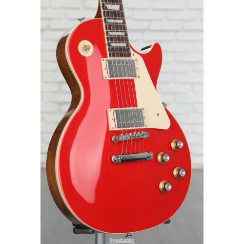  Gibson Les Paul Standard '60s Plain Top Electric Guitar - Cardinal Red