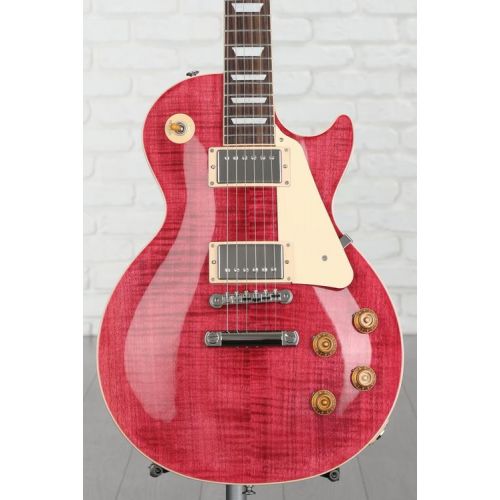  Gibson Les Paul Standard '50s Figured Top Electric Guitar - Trans Fuchsia Demo