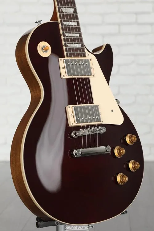  Gibson Les Paul Standard '50s Figured Top Electric Guitar - Trans Oxblood Demo