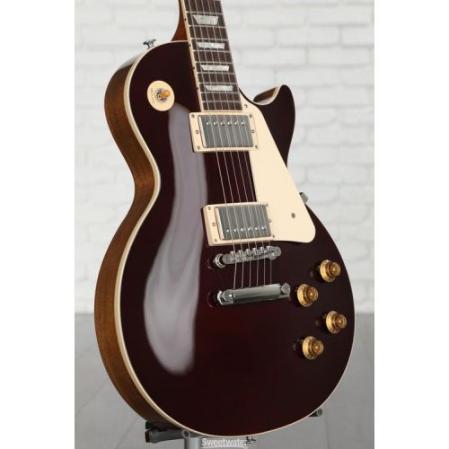  Gibson Les Paul Standard '50s Figured Top Electric Guitar - Trans Oxblood Demo