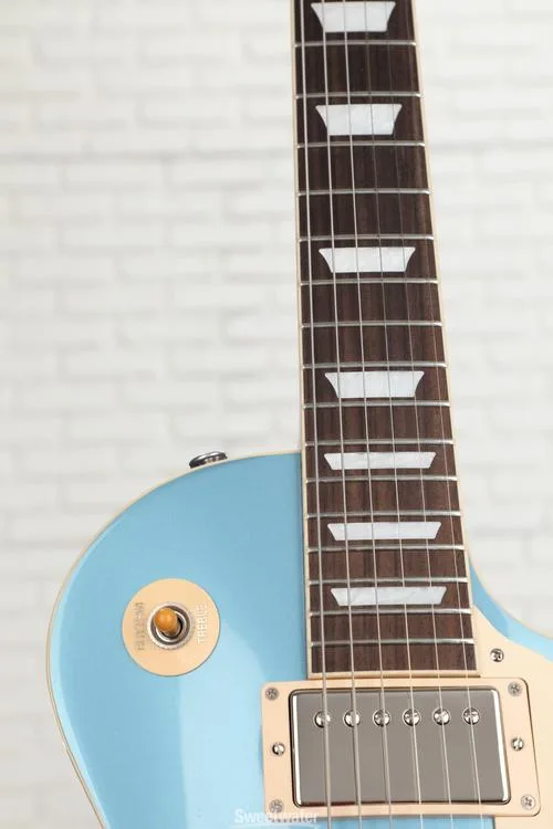  Gibson Les Paul Standard '60s Plain Top Electric Guitar - Pelham Blue Demo