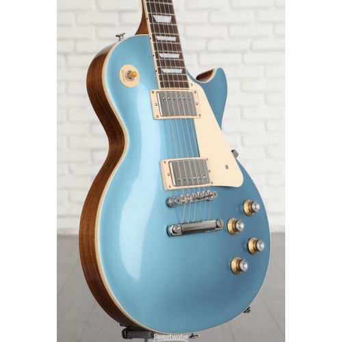  Gibson Les Paul Standard '60s Plain Top Electric Guitar - Pelham Blue Demo