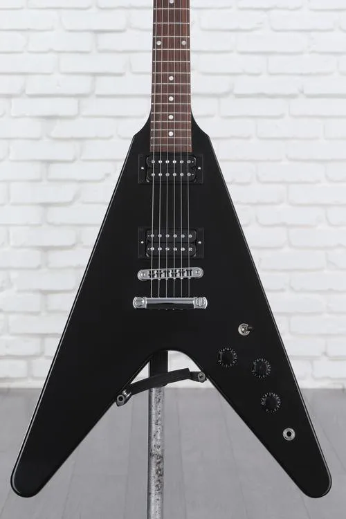 Gibson 80s Flying V Solidbody Electric Guitar - Ebony