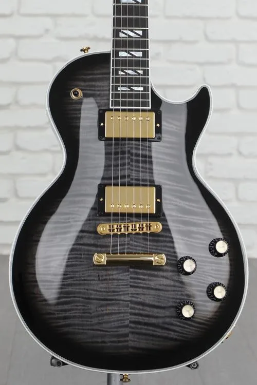 Gibson Les Paul Supreme Electric Guitar - Trans Ebony Burst Demo