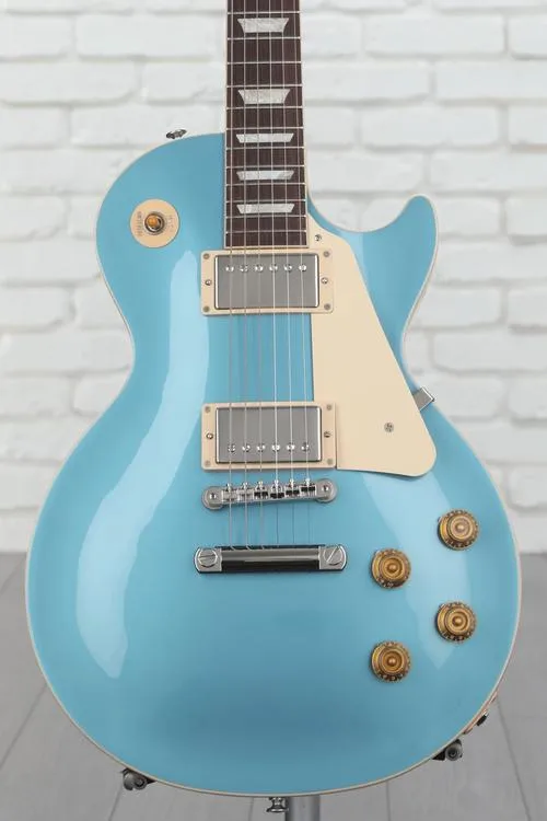 Gibson Les Paul Standard '50s Plain Top Electric Guitar - Pelham Blue Demo