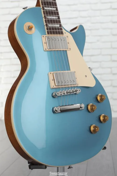  Gibson Les Paul Standard '50s Plain Top Electric Guitar - Pelham Blue Demo