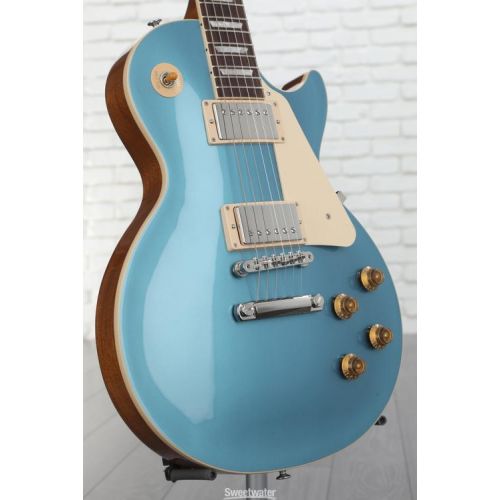  Gibson Les Paul Standard '50s Plain Top Electric Guitar - Pelham Blue Demo