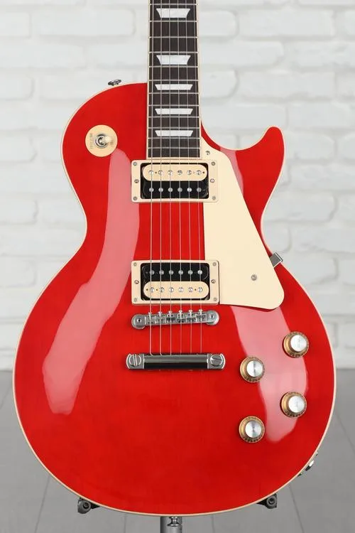 Gibson Les Paul Classic Electric Guitar - Translucent Cherry Demo