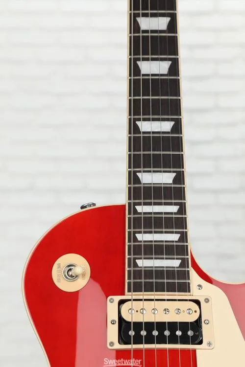  Gibson Les Paul Classic Electric Guitar - Translucent Cherry Demo