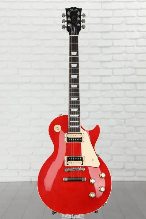  Gibson Les Paul Classic Electric Guitar - Translucent Cherry Demo