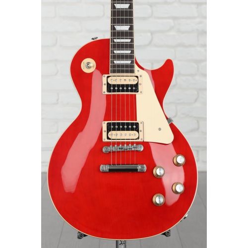  Gibson Les Paul Classic Electric Guitar - Translucent Cherry Demo