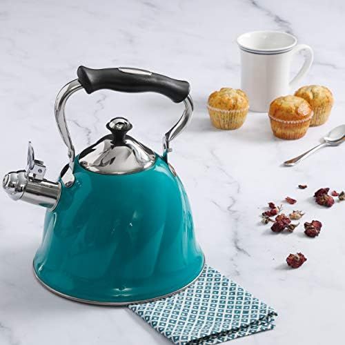  [아마존베스트]Gibson Alderton Tea kettle, 2.3 Quarts, Green