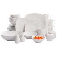 Gibson Home Zen Buffetware 39 Piece Dinnerware Set , White