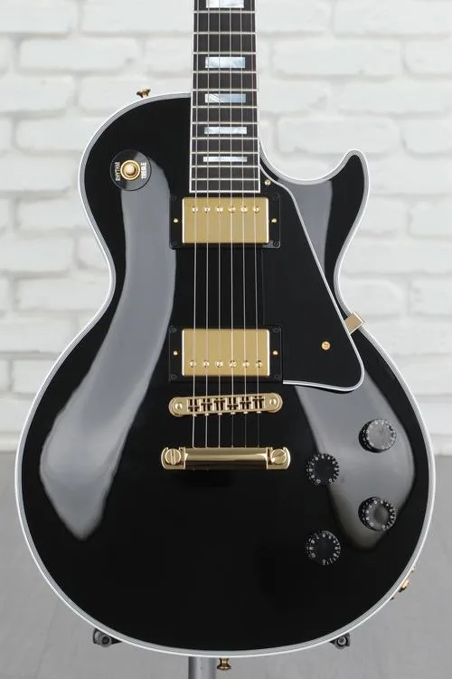 Gibson Custom Les Paul Custom - Ebony with Ebony Fingerboard