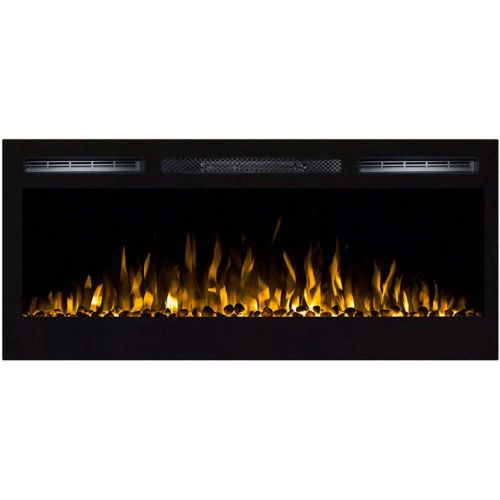  Gibson Living Room Decor Madison 36 Pebbles Recessed Wall Mounted Electric Fireplace