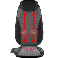 Gideon Vibration Seat Cushion Massager with Heat Therapy for Back, Shoulder and Thighs - Great The Car