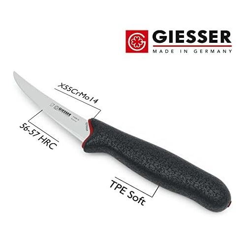  [아마존베스트]Johannes Giesser Knife Factory Primeline Boning Knife knife, grey, 13 cm