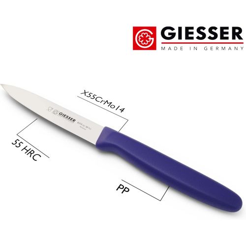  [아마존베스트]Johannes Giesser Messerfabrik Vegetable Knife for Non-Allergenic Food Knives, Grey, 10 m