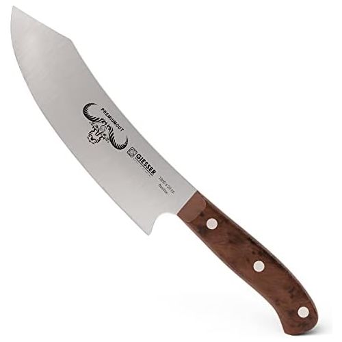  [아마존베스트]Giesser Since 1776  Made in Germany  Chefs Knife 20 cm Tree of Life, PremiumCut Chefs No 1, Kitchen Knife, Thuja, Wooden Handle, Rustproof, German Grill Knife Sharp