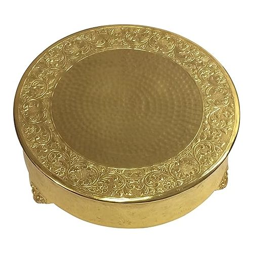  GiftBay Gold Wedding Cake Stand Round 20