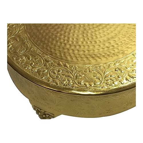  GiftBay Gold Wedding Cake Stand Round 20