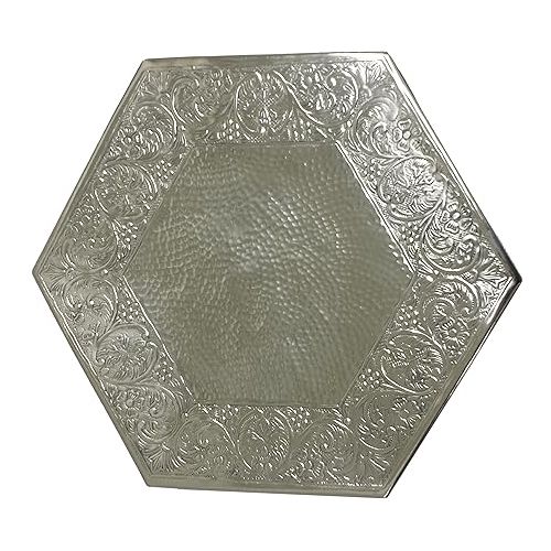  GiftBay Wedding Cake Stand Hexagonal Shape, Each Side 16