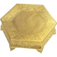 Gold GiftBay Wedding Cake Stand Hexagonal Shape 16