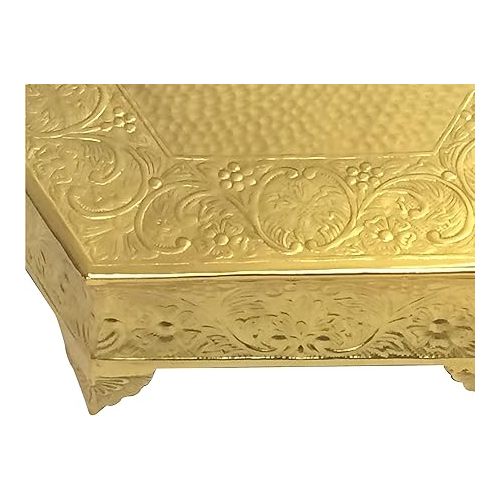  Gold GiftBay Wedding Cake Stand Hexagonal Shape 16