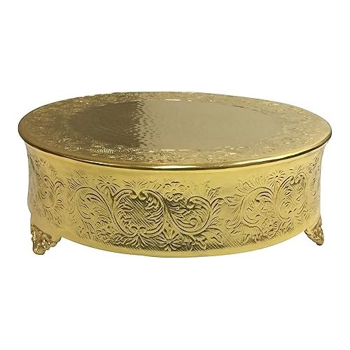  GiftBay Gold Wedding Cake Stand Round 22