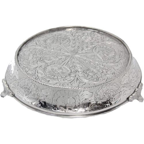  GiftBay Creations GiftBay Wedding Cake Stand Tapered Round 14 (top) Diameter, Strongly Built For Professional Bakers