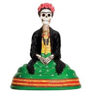 Gifts & Decor Mexican Dias De Los Muertos Sitting Lady Skeleton Day of The Dead Sculpture Figurine