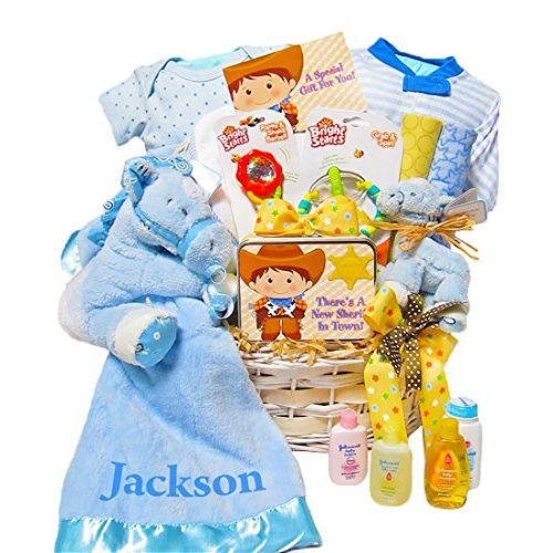  Gifts to Impress Little Cowboy | Personalized Baby Boy Gift Basket