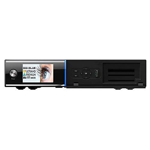  Gigablue UHD Quad 4K 2xDVB S2 FBC Ultra HD E2 Linux HEVC H.265 Receiver 4TB HDD