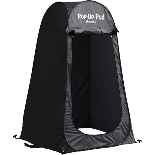  GigaTent Pop Up Pod Changing Room Privacy Tent - Instant Portable Outdoor Shower Tent, Camp Toilet, Rain Shelter for Camping & Beach - Lightweight & Sturdy, Easy Set Up, Foldable - with Carry Bag