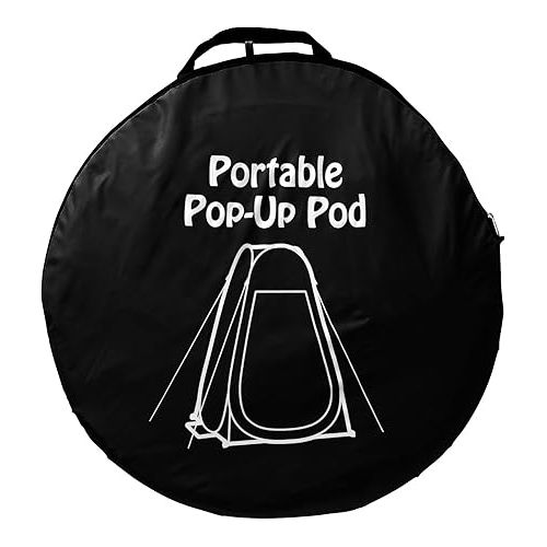  GigaTent Pop Up Pod Changing Room Privacy Tent - Instant Portable Outdoor Shower Tent, Camp Toilet, Rain Shelter for Camping & Beach - Lightweight & Sturdy, Easy Set Up, Foldable - with Carry Bag