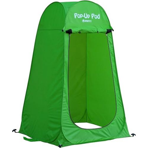  GigaTent Pop Up Pod Changing Room Privacy Shower Tent - Instant Portable Outdoor Rain Shelter, Camp Toilet for Camping & Beach - Lightweight & Sturdy, Easy Set Up, Foldable - with Carry Bag