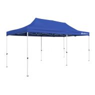 GigaTent Red Pop Up Canopy 10 x 20 - Rain and Waterproof, Adjustable Height Up to 130 - Powder Coated Steel Frame - Outdoor Party Tent and Sun Shade  Quick and Easy Set Up - Blue