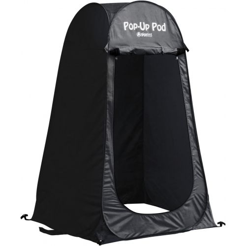  [아마존베스트]GigaTent Privacy Portable pop up pod for Camping, Biking, Toilet, Shower, Beach and Changing Room Black