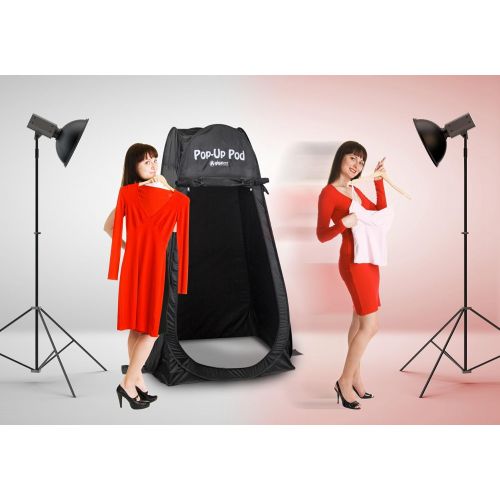  [아마존베스트]GigaTent Privacy Portable pop up pod for Camping, Biking, Toilet, Shower, Beach and Changing Room Black