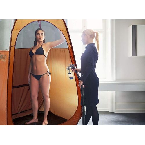 Gigatent Spray Tan Pop Up Tent -? Professional Sunless Tanning Pop-Up Spraying Booth for Airbrush Art, Makeup & Painting -?50 x 37,?Folds Easily in 30 Seconds - with Carry Bag