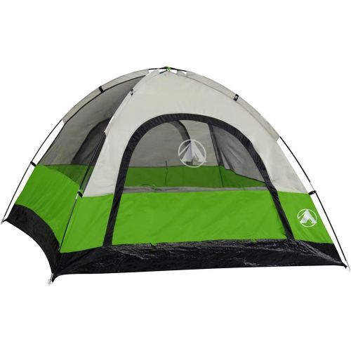  GigaTent 7′ X 7′ 3 Person 3 Season Dome Tent Waterproof & UV Resistant Fabric Carry Bag Included