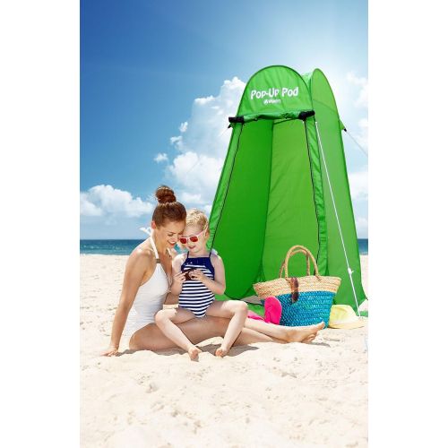  GigaTent Pop Up Pod Changing Room Privacy Tent  Instant Portable Outdoor Shower Tent, Camp Toilet, Rain Shelter for Camping & Beach  Lightweight & Sturdy, Easy Set Up, Foldable -