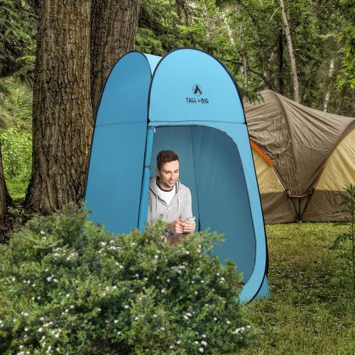  GigaTent Tall ‘N’ Big Pop Up Pod Changing Room Privacy Tent ? Instant Portable Outdoor Shower Tent, Camp Toilet, Rain Shelter for Camping & Beach ? Lightweight & Sturdy, Easy Set U