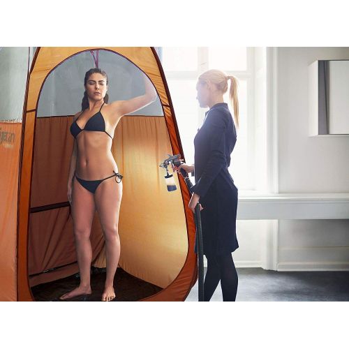  GigaTent Spray Tanning Pop Up Tent Professional Sunless Tanning Pop-Up Spraying Booth for Airbrush Art, Makeup and Painting