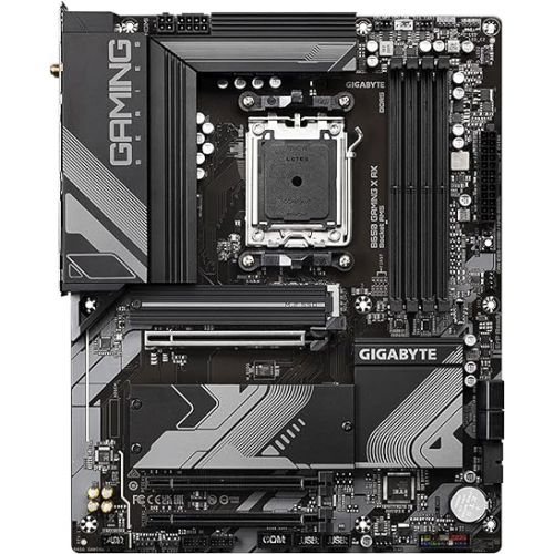 기가바이트 GIGABYTE B650 Gaming X AX (AM5/ LGA 1718/ AMD/ B650/ ATX/ 5-Year Warranty/ DDR5/ PCIe 4.0 M.2/ PCIe 4.0/ USB 3.2 Gen2x2 Type-C/AMD Wi-Fi 6E/ Realtek 2.5GbE LAN/Motherboard)